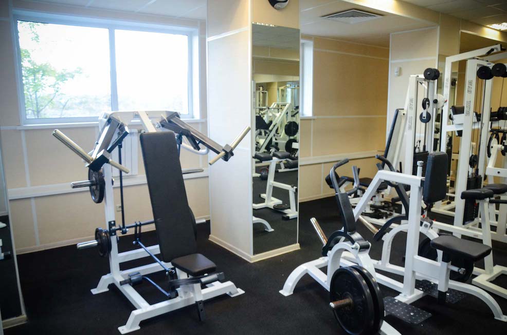 Интерьер фитнес-клуба «Super Sport»